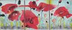 Coquelicots Triptyque